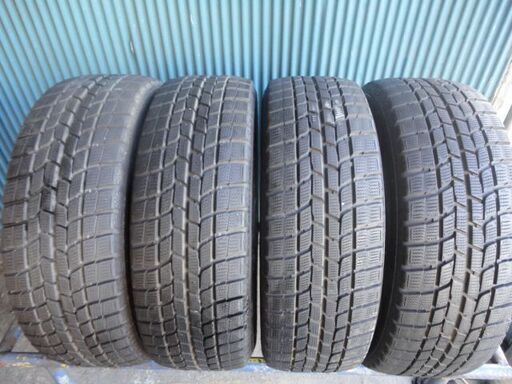 グッドイヤー　ICENAVI 6　215/60R17　4本　9.5分溝2本と9分溝2本