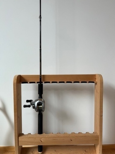 釣竿　バス釣り　サイドワインダー　HGC-65HF リール　シマノniumMg