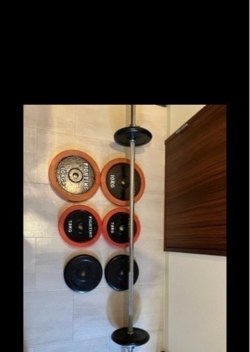 ベンチプレスセットです