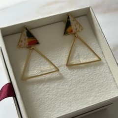 和風イヤリングの画像