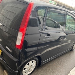 【令和7年2月まで車検あり】ムーヴ (LA175S)  黒　分割も可の画像