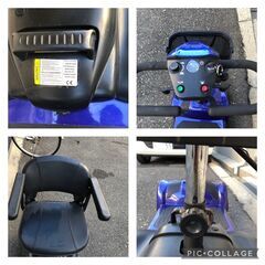 ☆中古￥17,800！PORTUS　電動シニアカー　家電　CX-32型　【BK327】の画像