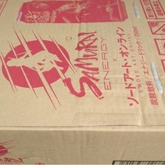 サムライエナジードリンク30本入り1ケース　sao ソードアート...