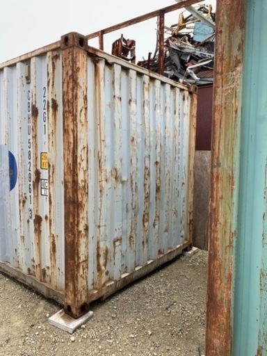 20FTコンテナ　中古 雨漏り無し　20Fコンテナ 20フィートコンテナ 千葉県 埼玉県 神奈川県など関東全域