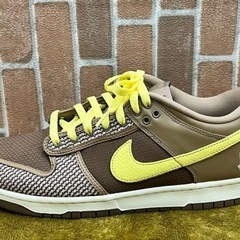 【愛品館江戸川店】未使用スニーカー アンディフィーテッド × ナイキ ダンクロー SP "キャンティーン/レモンフロスト/パロミノ"ID107-047925-007の画像