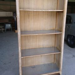 １　本棚　アンティーク　シャビーシック　ブックシェルフの画像