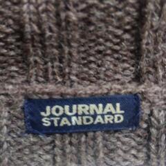 厚木方面🆗細く見える❗️男女兼用JOURNALのロングニット￥9970の品の画像