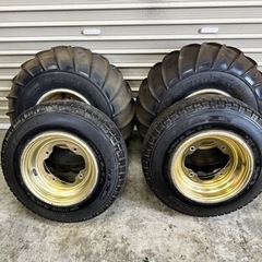 ヤマハ　YFZ350 バンシー　スノータイヤセット　10月より値上げ　引き渡し限定の画像