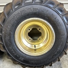 ヤマハ　YFZ350 バンシー　スノータイヤセット　10月より値上げ　引き渡し限定の画像