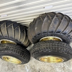 ヤマハ　YFZ350 バンシー　スノータイヤセット　10月より値上げ　引き渡し限定の画像