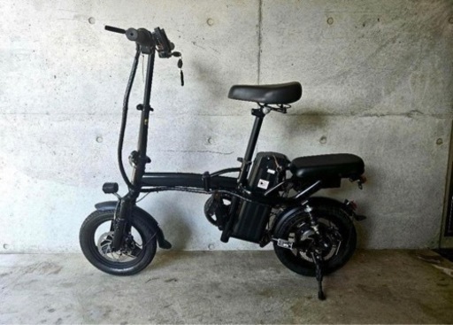 送料込み モペット 折畳 リアショック キーレス フル電動自転車