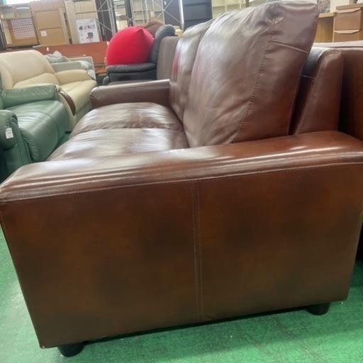 家具ならトレファク吉川店！！ 2人掛けソファー 東谷 合皮 KRAFT SOFA