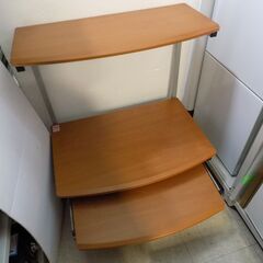 新札幌 ロアス☆LOAS☆パソコンデスク☆ロータイプ☆上部プリンター置き/NO 2195の画像