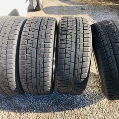 冬タイヤ  225/50R17 PCD114日本製アルミホイール付き深溝スタッドレス 4本組の画像