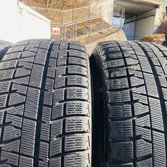 冬タイヤ  225/50R17 PCD114日本製アルミホイール付き深溝スタッドレス 4本組の画像