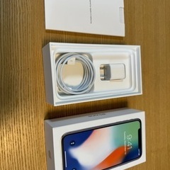 ※値下げしました　箱・充電器等付属品全てあり iPhone XS 64GB シルバー　美品　SIMフリー　　初期状態　　　　　　　30000円→27000円の画像