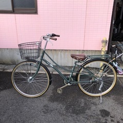 26インチ外装6段自転車