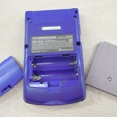 ゲームボーイカラー本体 CGB-001 メトロイドⅡ付き GAMEBOY COLOR 紫色 Nintendo 札幌市の画像
