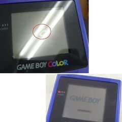 ゲームボーイカラー本体 CGB-001 メトロイドⅡ付き GAMEBOY COLOR 紫色 Nintendo 札幌市の画像