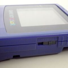 ゲームボーイカラー本体 CGB-001 メトロイドⅡ付き GAMEBOY COLOR 紫色 Nintendo 札幌市の画像
