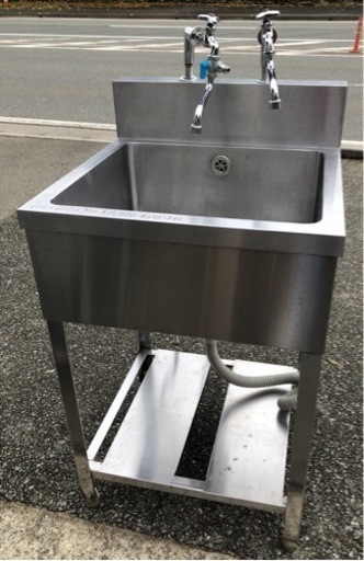 ⭐︎中古品　1槽シンク　600×600×900mm  厨房用品⭐︎