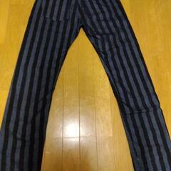 メンズデニム　ストライプの画像