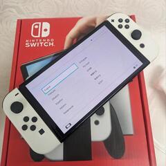 Nintendo Switch 任天堂 スイッチ 本体　有機EL　ホワイト　延長保証ありの画像