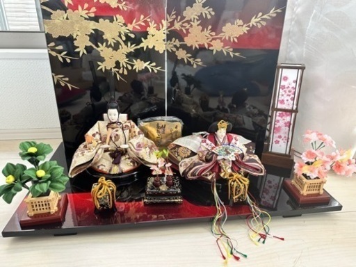 雛人形　新王飾り　ひな祭り