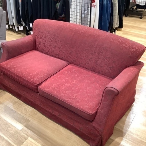 【トレファク神戸南店】2人掛けソファー 使用感有【取りに来られる方限定】
