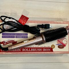 ヘアアイロン Create (クレイツ) イオン ロールブラシア...