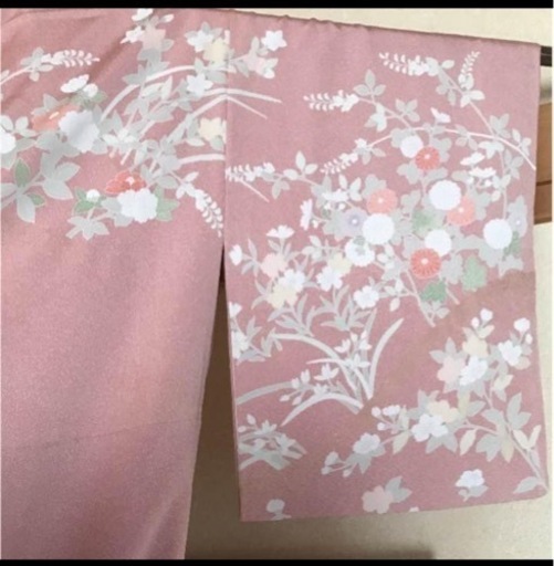 着物　正絹　訪問着　