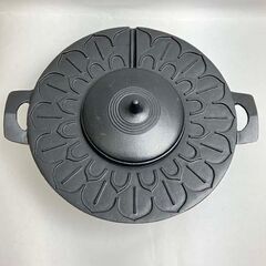 【中古品】南部鉄器 鉄鍋 南部 岩鋳 JAPAN 日本製 総重量...