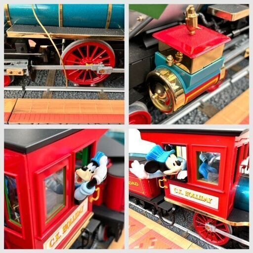 アシェット 週刊ディズニートレインをつくる 1/18 C.K.ホリデー DISNEY LAND RAILROAD C.K.HOLLID