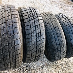 冬タイヤ 195/65R15 ランクル用アルミ付き深溝スタッドレス 4本組の画像