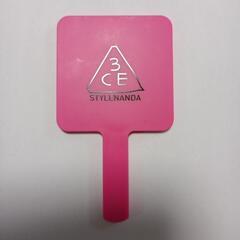 3CE ハンドミラーPINKの画像