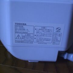TOSHIBA　東芝　炊飯器　RC-10MSD　5.5合炊　2014年製の画像