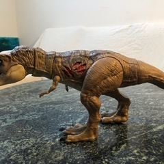 ティラノサウルス　おもちゃの画像