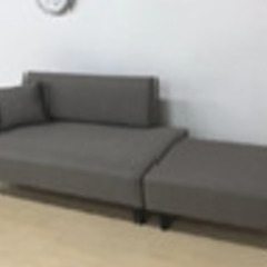 セール価格でお買い物 人気カウチソファー ソファベッド 3181グレー