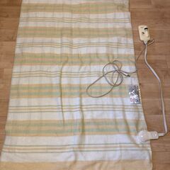 お取引中 洗える 電気敷毛布　SANYO