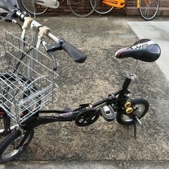 ミニチャ 折りたたみ自転車(自転車)の中古が安い！激安で譲り