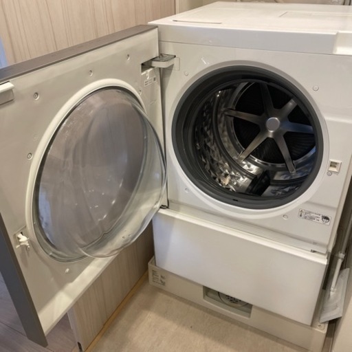 パナソニック　キューブル　洗濯機　右開き