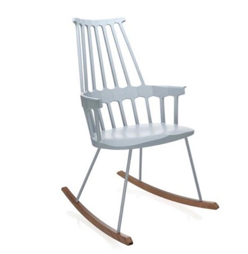 【Kartell】ロッキングチェア　水色
