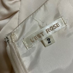 ラ・エスト　ドレス　クリーニング済み　美品の画像