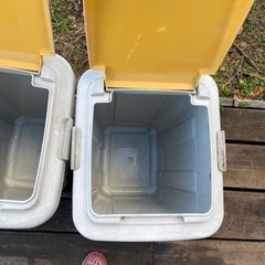 ゴミ箱45Ｌ3個セットで500円の画像
