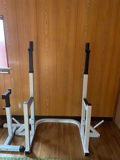 【値下げ】ベンチプレス スクワット ラットプルダウン トレーニング器具 シャフト込