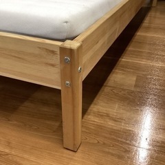 ダブルベッド【町田市再生家具】231578の画像
