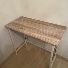 ヤマゼンの折りたたみデスク