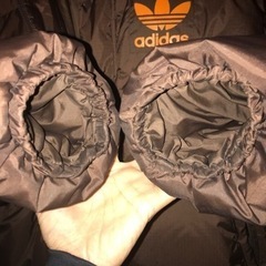 adidas ダウン　ブラウン　メンズ　美品　の画像