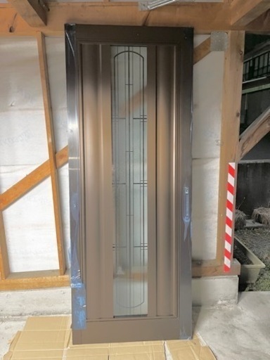 未使用品 YKK AP 玄関引き戸 れん樹洋風断熱 2枚扉