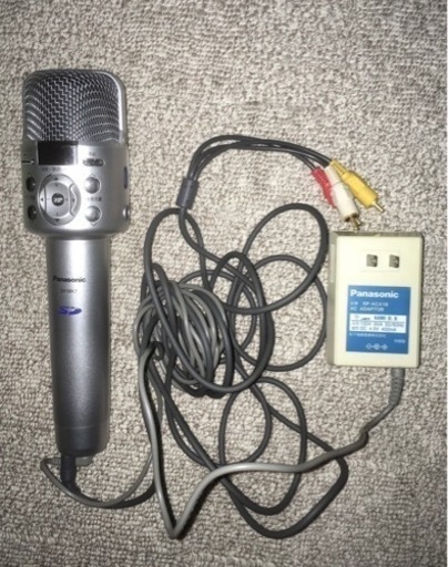 カラオケ マイク Panasonic DO! KARAOKE SY-MK7-S   【お引き取り可能な方のみ】